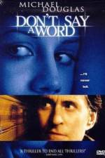 Watch Don't Say a Word 0123movies