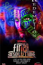 Watch TNA Final Resolution 0123movies