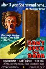 Watch Dont Open the Door 0123movies