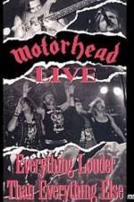 Watch Motorhead: Everything Louder Than Everything Else 0123movies