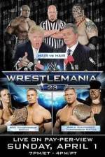 Watch WrestleMania 23 0123movies