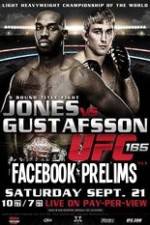 Watch UFC 165 Facebook Prelims 0123movies