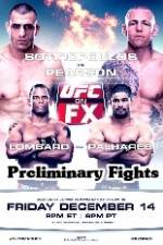 Watch UFC on FX 6 Sotiropoulos vs Pearson Preliminary Fights 0123movies