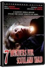 Watch Seven Murders for Scotland Yard 0123movies