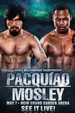 Watch WBO Boxing Manny Pacquiao vs Shane Mosley 0123movies