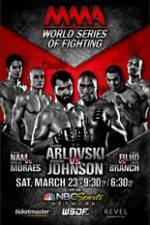 Watch World Series of Fighting 2 Arlovski vs Johnson 0123movies