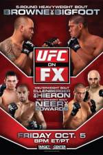 Watch UFC on FX 5 Browne Vs Bigfoot 0123movies